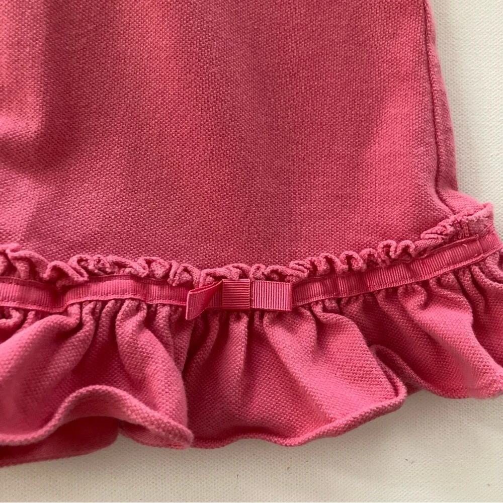 Ralph Lauren Baby Girl 18 Months Pink Polo Ruffle Dress